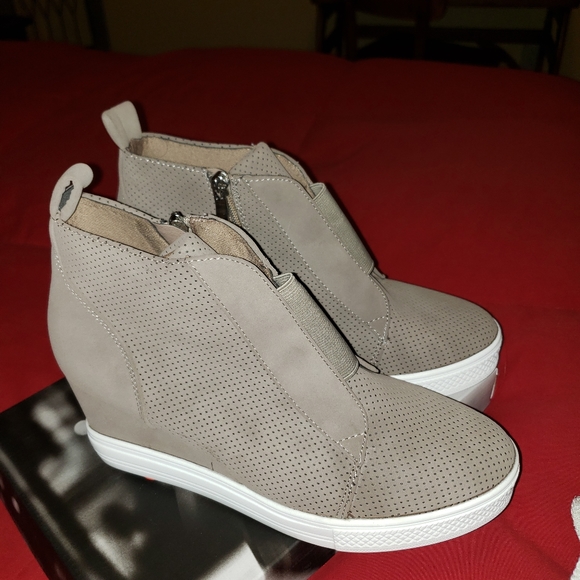 ccocci zoey wedge sneakers